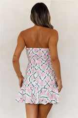 Dance My Way Mini Dress Green