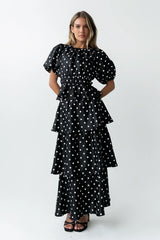 Terri Polka Dot Maxi Skirt FINAL SALE