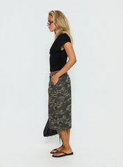 Hudsen Longline Cargo Shorts Camo